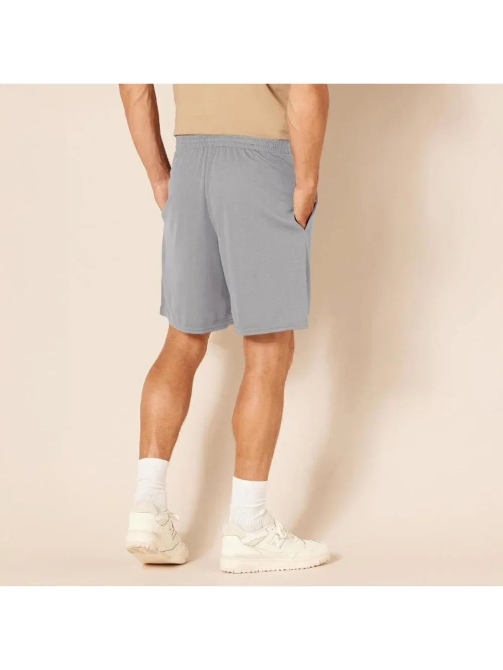 Men's Athletic Basketball Gym Shorts - Breathable, Moisture-Wicking, Loose-Fit